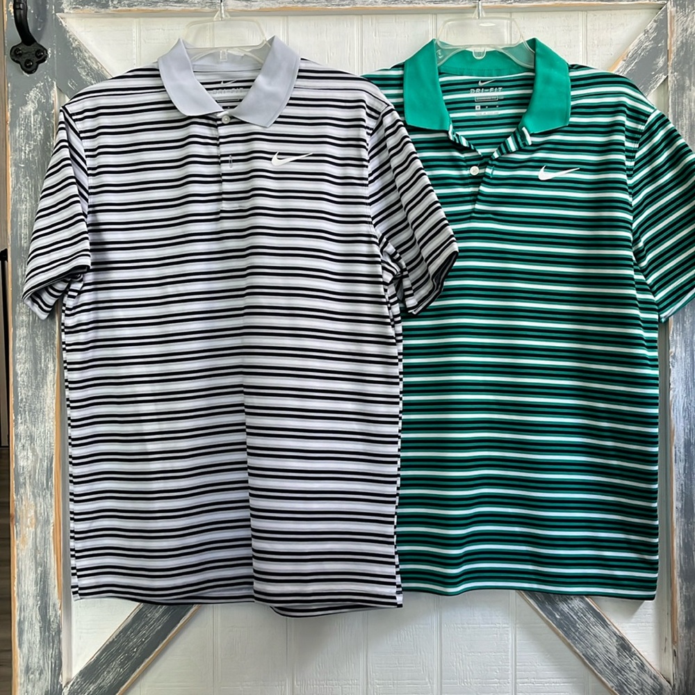 Nike Dri-Fit standard fit short sleeve shirts. Size M (2 for the price of one!)